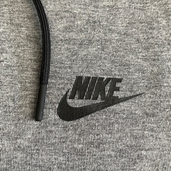 Nike Tech Fleece Windrunner Mens Full Zip Hoodie Sz XL Heather Gray 805144-091 - Picture 3 of 12